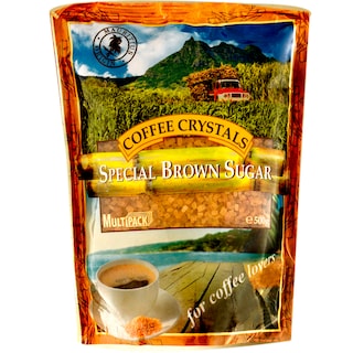 COFFEE CRYSTALS | Zahar brun  500g