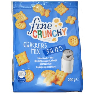 Fine Crunchy | Biscuiti crocanti, sarati 200g