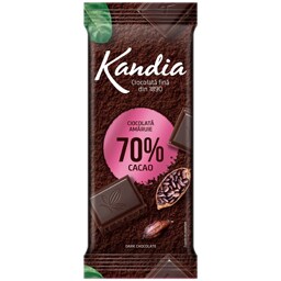Ciocolata cu 70% cacao 80g