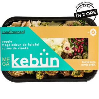 Calif | Kebun de falafel cu sos vinete 335g