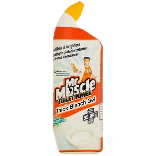 Mr Muscle | Detergent lichid pentru toaleta cu inalbitor 750ml
