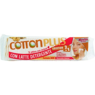Cotton Plus | Dischete cu lapte demachiant 80 bucati