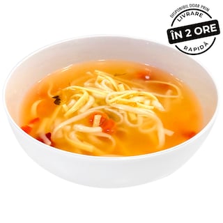 Zest | Ciorba de pui cu taitei  350g