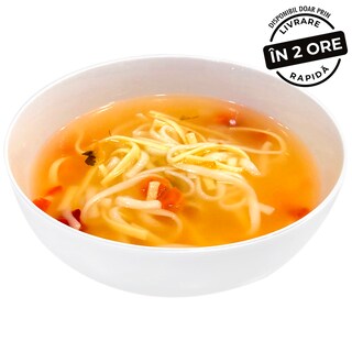 Zest | Ciorba de pui cu taitei  350g