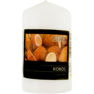 Gala | Lumanare stalp cu aroma de cocos