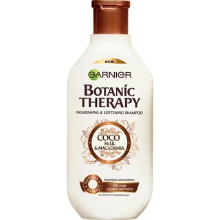 Garnier | Botanic Therapy | Sampon pentru par uscat cu lapte de cocos si nuci de Macadamia 250ml