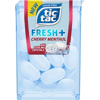 Tic tac | Bomboane Cherry Menthol 12g
