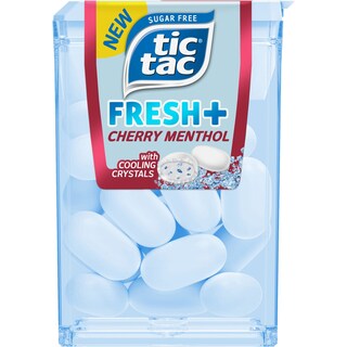 Tic tac | Bomboane Cherry Menthol 12g