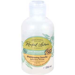 Rampal Latour | Gel de dus si sampon bio cu salvie si bergamota 250ml
