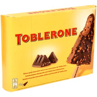 Toblerone | Inghetata cu miere, nuga, migdale si ciocolata  4x100ml