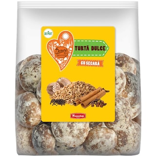 Franzeluta | Daruri din Moldova | Turta dulce cu secara 400g
