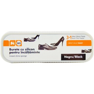 365 | Burete de silicon pentru lustruit incaltaminte culoarea neagra