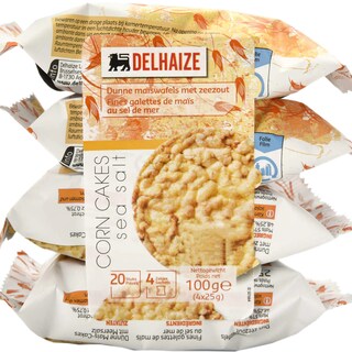 Delhaize | Galete fine de porumb 4x25g