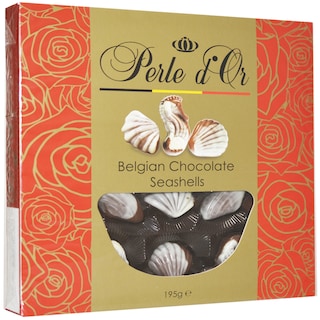 Perle D'Or | Bomboane de ciocolata in forma de fructe de mare 195g