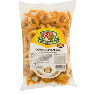 Crispy goodies | Covrigei cu ceapa 170g