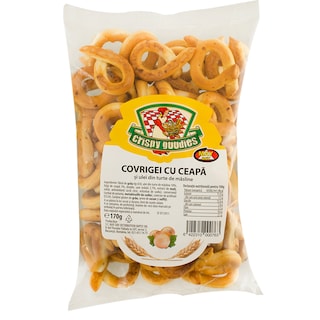 Crispy goodies | Covrigei cu ceapa 170g