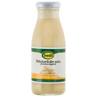 Inedit | Bautura din soia cu aroma de vanilie 0.250l