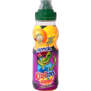 Kidicool | Bautura racoritoare necarbogazoasa din suc de fructe Tropical 200ml