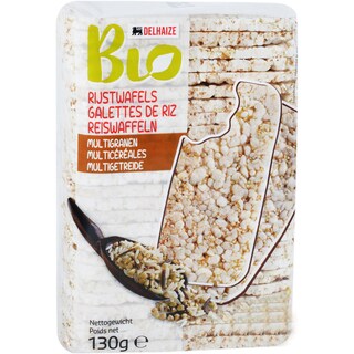 Delhaize Bio | Galete de orez multicereale 130g