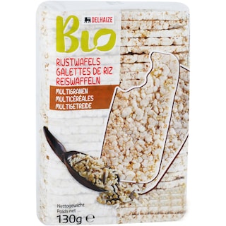 Delhaize Bio | Galete de orez multicereale 130g