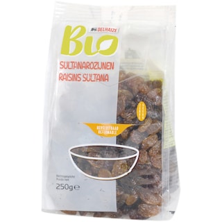 Delhaize Bio | Stafide Sultana bio 250g