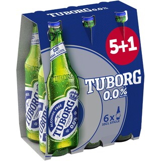 Tuborg | Bere fara alcool 5+1x0.33L