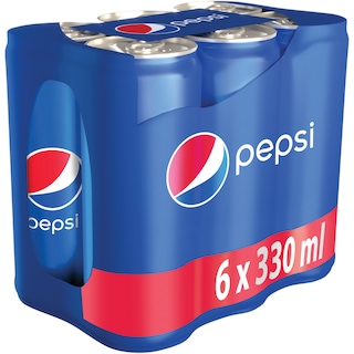 Pepsi | Bautura racoritoare carbogazoasa cu aroma de cola 6x0.33L