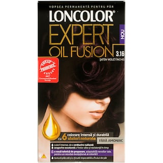 Loncolor | Vopsea de par saten violet inchis