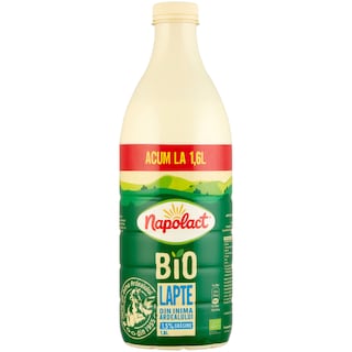 Napolact Bio | Lapte 1.5% grasime 1.6L