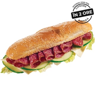 Mega Apetit | Sandwich cu salam de Sibiu 208g