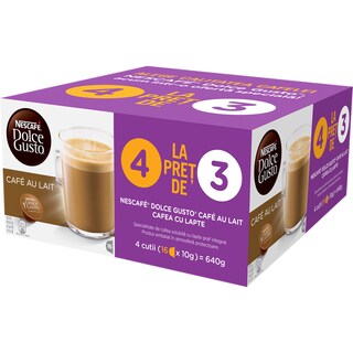 Nescafe | Dolce Gusto | Cafe au lait  4x16 capsule