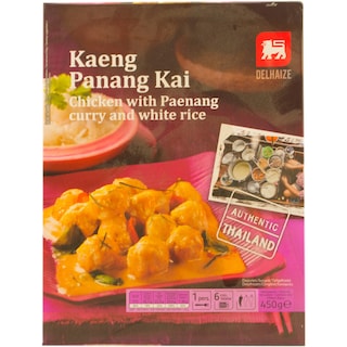 Delhaize | Pui curry Panang si orez alb  450g