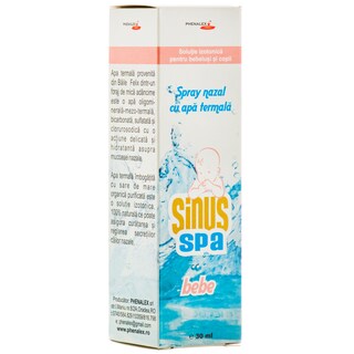 Sinus spa | Spray nazal cu apa termala 30ml