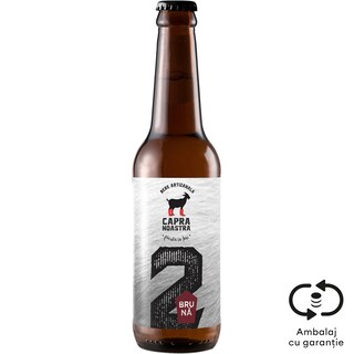 Capra Noastra | Bere artizanala bruna 0.33L