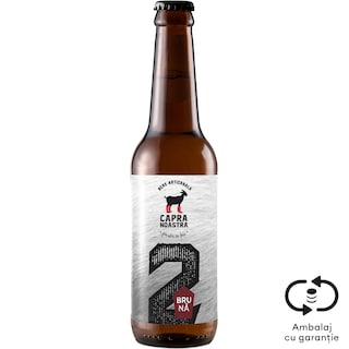 Capra Noastra | Bere artizanala bruna 0.33L