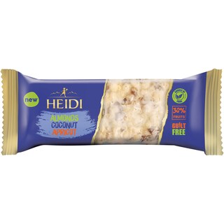 Heidi | Baton cu migdale, cocos si caise 45g