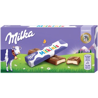 Milka | Milkinis | Batoane de ciocolata cu crema de lapte 87.5g