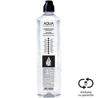 Aqua Carpatica | Apa minerala naturala plata sport 750ml