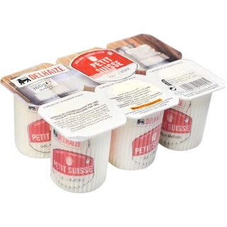 Delhaize | Branza proaspata Petit Suisse 6x60g