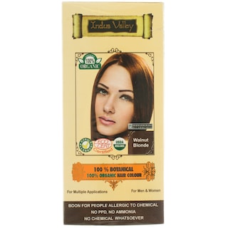 Indus Valley | Vopsea de par ecologica, Walnut Blond 120g