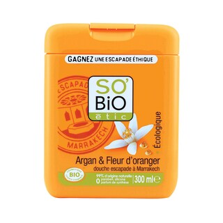 So'Bio | Gel de dus cu Argan si flori de portocal eco 300ml