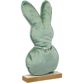 Heitmann | Decoratiune iepuras din textil, verde