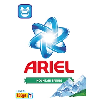 Ariel | Detergent manual Mountain Spring 7 spalari 450g