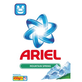 Ariel | Detergent manual Mountain Spring 7 spalari 450g