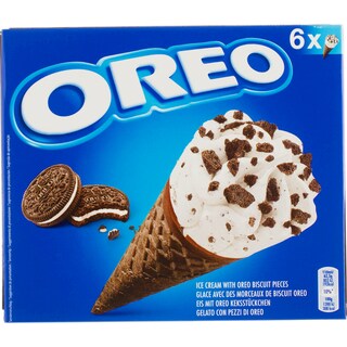 Oreo | Inghetata cornet 6 bucati 6x62.5g