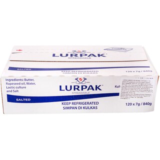 Lurpak | Specialitate tartinabila sarata 120x7g