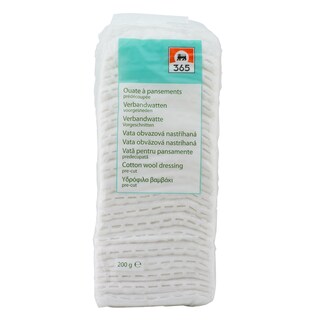 365 | Vata predecupata pentru pansamente 200g
