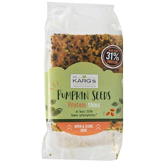 Dr. Karg | Cracker proteic, cu seminte de dovleac 150g