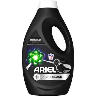 Ariel | Detergent lichid +Revita Black, 17 spalari, 825ml