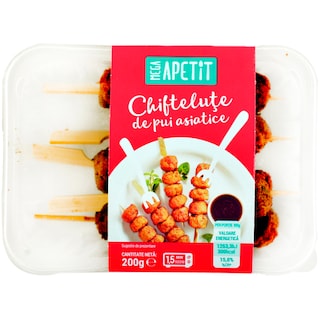 Mega Apetit | Chiftelute asiatice cu sos de soia 200g
